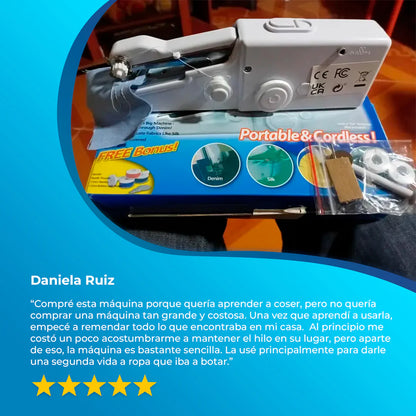 Mini Máquina De Coser Portatil Handy Stitch
